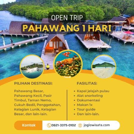 Paket Wisata Open Trip Pahawang 1 Hari