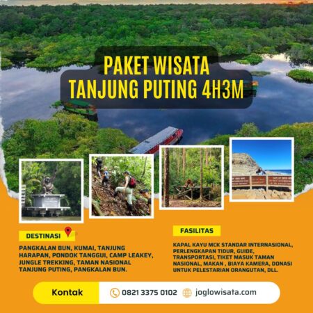 Paket Wisata Tanjung Puting 4 Hari 3 Malam