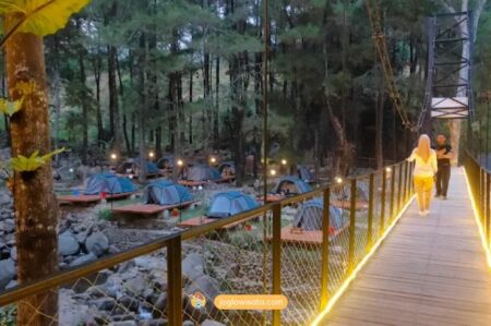 Jolotundo Glamping & Edu Park, Destinasi Wisata Keluarga Hits di Nganjuk