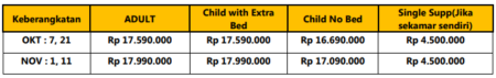 Harga Paket Wisata Jepang 5H4M