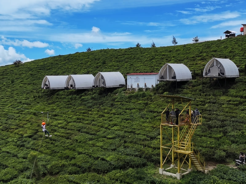 Nimo Highland yang menjadi salah satu destinasi wisata favorit di Pangalengan